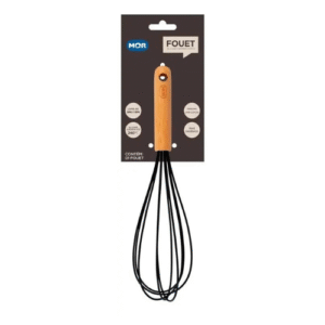 Fouet Silicone E Bamboo Preto Mor